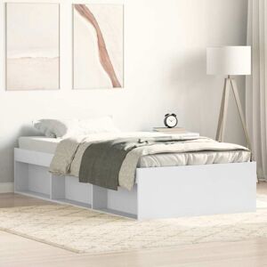 vidaXL Bed Frame White 90x190 cm - Bed Frame vidaXL Bed Frame White 90x190 cm - Bed Frame