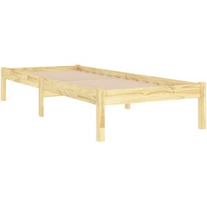 810002 Bed Frame without Mattress Solid Wood 90x200 cm vidaXL 810002 Bed Frame without Mattress Solid Wood 90x200 cm vidaXL