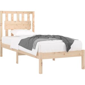 Vidaxl - 3103923 Bed Frame without Mattress Solid Wood 100x200 cm (810007+818555) Vidaxl - 3103923 Bed Frame without Mattress Solid Wood 100x200 cm (810007+818555)