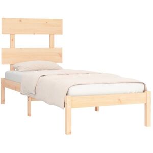 Bed Frame without Mattres 90x200 cms Solid Wood vidaXL Bed Frame without Mattres 90x200 cms Solid Wood vidaXL