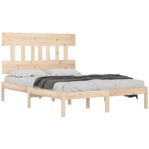 Bed Frame without Mattress 120x200 cm Solid Wood vidaXL Bed Frame without Mattress 120x200 cm Solid Wood vidaXL