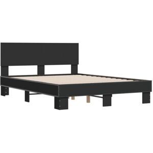 Bed Frame without Mattress Black 120x190 cm Small Double Vidaxl Bed Frame without Mattress Black 120x190 cm Small Double Vidaxl