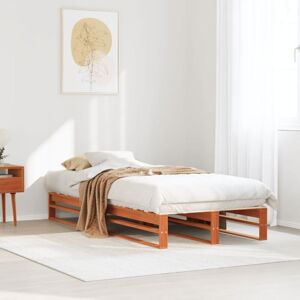 Bed Frame without Mattress Wax Brown 90x200 cm Solid Wood Pine Vidaxl Bed Frame without Mattress Wax Brown 90x200 cm Solid Wood Pine Vidaxl