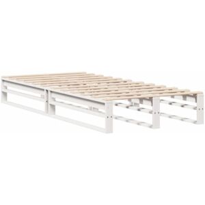 Bed Frame without Mattress White 90x190 cm Single Solid Wood Pine Vidaxl Bed Frame without Mattress White 90x190 cm Single Solid Wood Pine Vidaxl