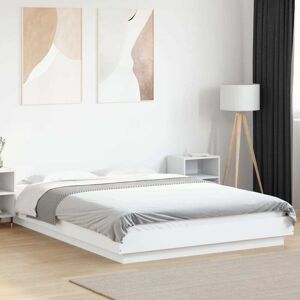 Bed Frame without Mattress White 135x190 cm Double Vidaxl Bed Frame without Mattress White 135x190 cm Double Vidaxl