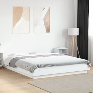 Bed Frame without Mattress White 150x200 cm King Size Vidaxl Bed Frame without Mattress White 150x200 cm King Size Vidaxl