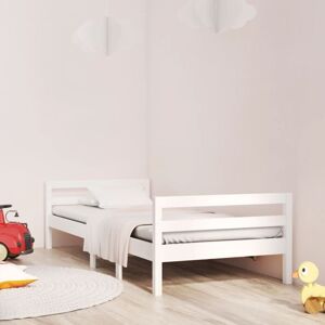 Bed Frame without Mattress White 80x200 cm Solid Wood Pine Vidaxl Bed Frame without Mattress White 80x200 cm Solid Wood Pine Vidaxl