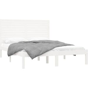 Bed Frame without Mattress White 160x200 cm Solid Wood Vidaxl Bed Frame without Mattress White 160x200 cm Solid Wood Vidaxl