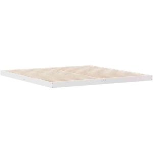 Floor Bed Frame White 200 x 220 cm Solid Pine wood Vidaxl Floor Bed Frame White 200 x 220 cm Solid Pine wood Vidaxl