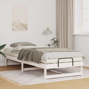 VidaXL Pine Wood Bed Frame - Supportive Platform for Modern Bedrooms VidaXL Pine Wood Bed Frame - Supportive Platform for Modern Bedrooms
