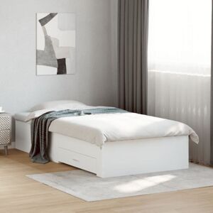 Bed Frame with Drawers without Mattress White 90x200 cm Vidaxl Bed Frame with Drawers without Mattress White 90x200 cm Vidaxl