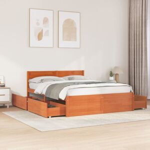 vidaXL Bed Frame with Drawers 150x200 cm - Bed Type vidaXL Bed Frame with Drawers 150x200 cm - Bed Type