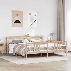Bed Frame with Headboard without Mattress 180x200 cm Super King vidaXL Bed Frame with Headboard without Mattress 180x200 cm Super King vidaXL
