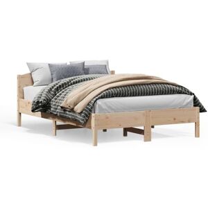 Bed Frame without Mattress 140x200 cm Solid Wood Pine Vidaxl Bed Frame without Mattress 140x200 cm Solid Wood Pine Vidaxl