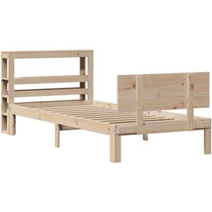 Bed Frame with Headboard without Mattress 90x200 cm Vidaxl Bed Frame with Headboard without Mattress 90x200 cm Vidaxl