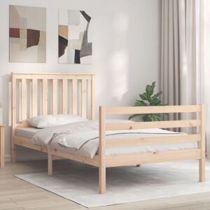 Bed Frame without Mattress 100x200 cm Solid Wood Vidaxl Bed Frame without Mattress 100x200 cm Solid Wood Vidaxl