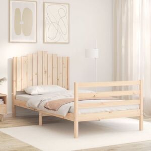 Bed Frame without Mattress 100x200 cm Solid Wood Vidaxl Bed Frame without Mattress 100x200 cm Solid Wood Vidaxl
