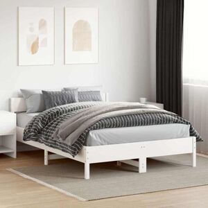 Bed Frame without Mattress White 120x200 cm Solid Wood Pine Vidaxl Bed Frame without Mattress White 120x200 cm Solid Wood Pine Vidaxl