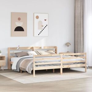 Bed Frame with Headboard without Mattress 200x200 cm Vidaxl Bed Frame with Headboard without Mattress 200x200 cm Vidaxl