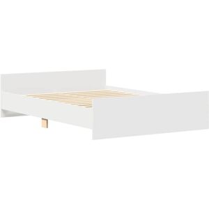 Bed Frame without Mattress White 120x190 cm Small Double Vidaxl Bed Frame without Mattress White 120x190 cm Small Double Vidaxl