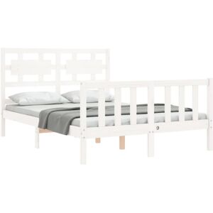 Bed Frame without Mattress White 120x200 cm Solid Wood Pine Vidaxl Bed Frame without Mattress White 120x200 cm Solid Wood Pine Vidaxl