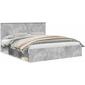 Bed Frame with Headboard Concerte 180 x 200 cm Solid Pine Wood vidaXL Bed Frame with Headboard Concerte 180 x 200 cm Solid Pine Wood vidaXL