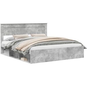 Bed Frame with Headboard Concerte 180 x 200 cm Solid Pine Wood vidaXL Bed Frame with Headboard Concerte 180 x 200 cm Solid Pine Wood vidaXL