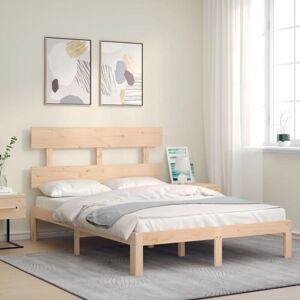 Bed Frame without Mattress 140x200 cm Solid Wood Pine Vidaxl Bed Frame without Mattress 140x200 cm Solid Wood Pine Vidaxl