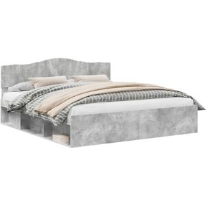 Bed Frame with Headboard Concerte 180 x 200 cm Solid Pine Wood vidaXL Bed Frame with Headboard Concerte 180 x 200 cm Solid Pine Wood vidaXL