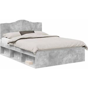 Bed Frame with Headboard Concerte 140 x 200 cm Solid Pine Wood vidaXL Bed Frame with Headboard Concerte 140 x 200 cm Solid Pine Wood vidaXL