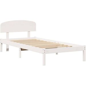 VidaXL Pine Wood Bed Frame 80x200 cm - Modern, Durable & Spacious VidaXL Pine Wood Bed Frame 80x200 cm - Modern, Durable & Spacious