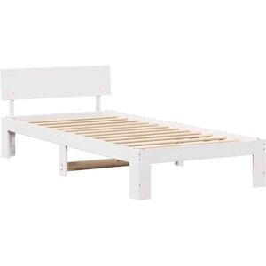 Vidaxl Pine Wood Bed Base 80x200cm - Support Mattress, No Box Spring Needed Vidaxl Pine Wood Bed Base 80x200cm - Support Mattress, No Box Spring Needed