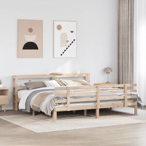 Bed Frame with Headboard without Mattress 180x200 cm Super King Vidaxl Bed Frame with Headboard without Mattress 180x200 cm Super King Vidaxl
