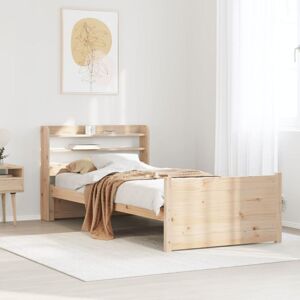 Bed Frame with Headboard without Mattress 90x200 cm Vidaxl Bed Frame with Headboard without Mattress 90x200 cm Vidaxl