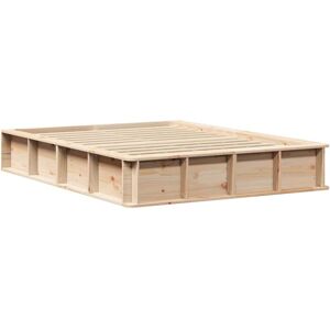 Bed Frame with Storage Brown 120 x 190 cm Wood Vidaxl Bed Frame with Storage Brown 120 x 190 cm Wood Vidaxl