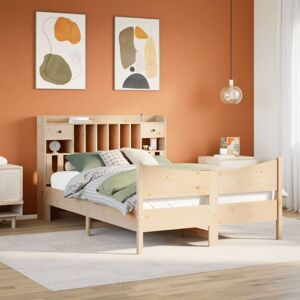 Bed Frame without Mattress 140x200 cm Solid Wood Pine Vidaxl Bed Frame without Mattress 140x200 cm Solid Wood Pine Vidaxl