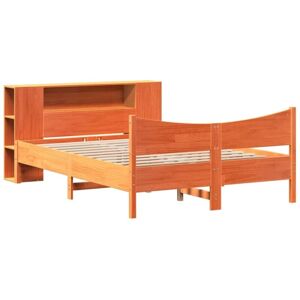 Bed Frame without Mattress Wax Brown 160x200 cm Solid Wood Pine Vidaxl Bed Frame without Mattress Wax Brown 160x200 cm Solid Wood Pine Vidaxl