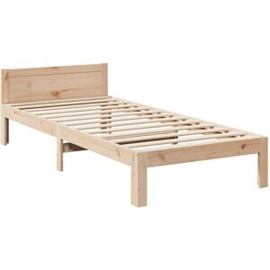 Bed Frame without Mattress 90x200 cm Solid Wood Pine Vidaxl Bed Frame without Mattress 90x200 cm Solid Wood Pine Vidaxl