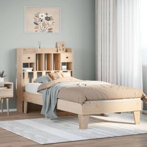 Vidaxl - Bed Frame without Mattress 90x190 cm Single Solid Wood Pine Vidaxl - Bed Frame without Mattress 90x190 cm Single Solid Wood Pine