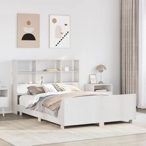 vidaXL Bed Frame White 120x200 cm Solid Wood Pine - Bed Frame vidaXL Bed Frame White 120x200 cm Solid Wood Pine - Bed Frame