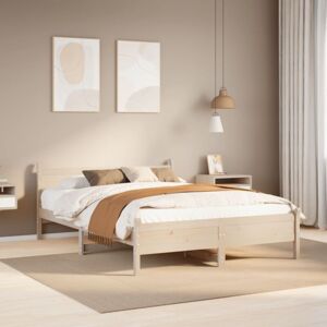 Bed Frame without Mattress 140x200 cm Solid Wood Pine Vidaxl Bed Frame without Mattress 140x200 cm Solid Wood Pine Vidaxl
