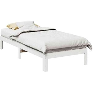 Bed Frame without Mattress White 90x200 cm Solid Wood Pine Vidaxl Bed Frame without Mattress White 90x200 cm Solid Wood Pine Vidaxl