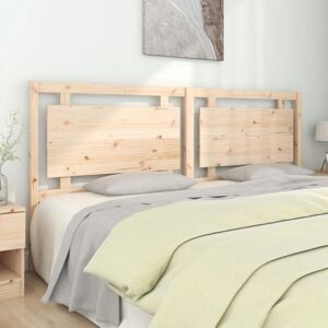JINLEFU Bed Headboard 205.5x4x100 cm Solid Pine Wood vidaXL JINLEFU Bed Headboard 205.5x4x100 cm Solid Pine Wood vidaXL