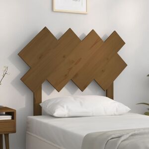 Bed Headboard Honey Brown 92x3x81 cm Solid Wood Pine Vidaxl Bed Headboard Honey Brown 92x3x81 cm Solid Wood Pine Vidaxl