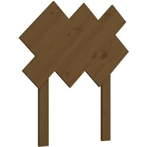 Bed Headboard Honey Brown 72.5x3x81 cm Solid Wood Pine Vidaxl Bed Headboard Honey Brown 72.5x3x81 cm Solid Wood Pine Vidaxl