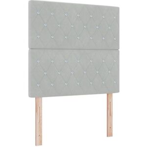 Vidaxl Velvet Pocket Spring Mattress - Bed Vidaxl Velvet Pocket Spring Mattress - Bed