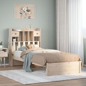 Bookcase Bed without Mattress 90x200cm Solid Wood Pine Vidaxl Bookcase Bed without Mattress 90x200cm Solid Wood Pine Vidaxl