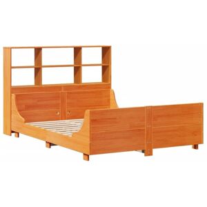 vidaXL Bookcase Bed with Solid Wood Frame - 120x200 cm - Bed vidaXL Bookcase Bed with Solid Wood Frame - 120x200 cm - Bed