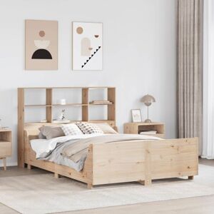 Bookcase Bed without Mattress 160x200 cm Solid Wood Vidaxl Bookcase Bed without Mattress 160x200 cm Solid Wood Vidaxl