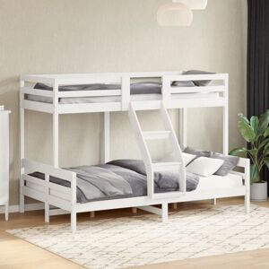 Bunk Bed without Mattress 80x200/120x200 cm White Solid Wood Vidaxl Bunk Bed without Mattress 80x200/120x200 cm White Solid Wood Vidaxl